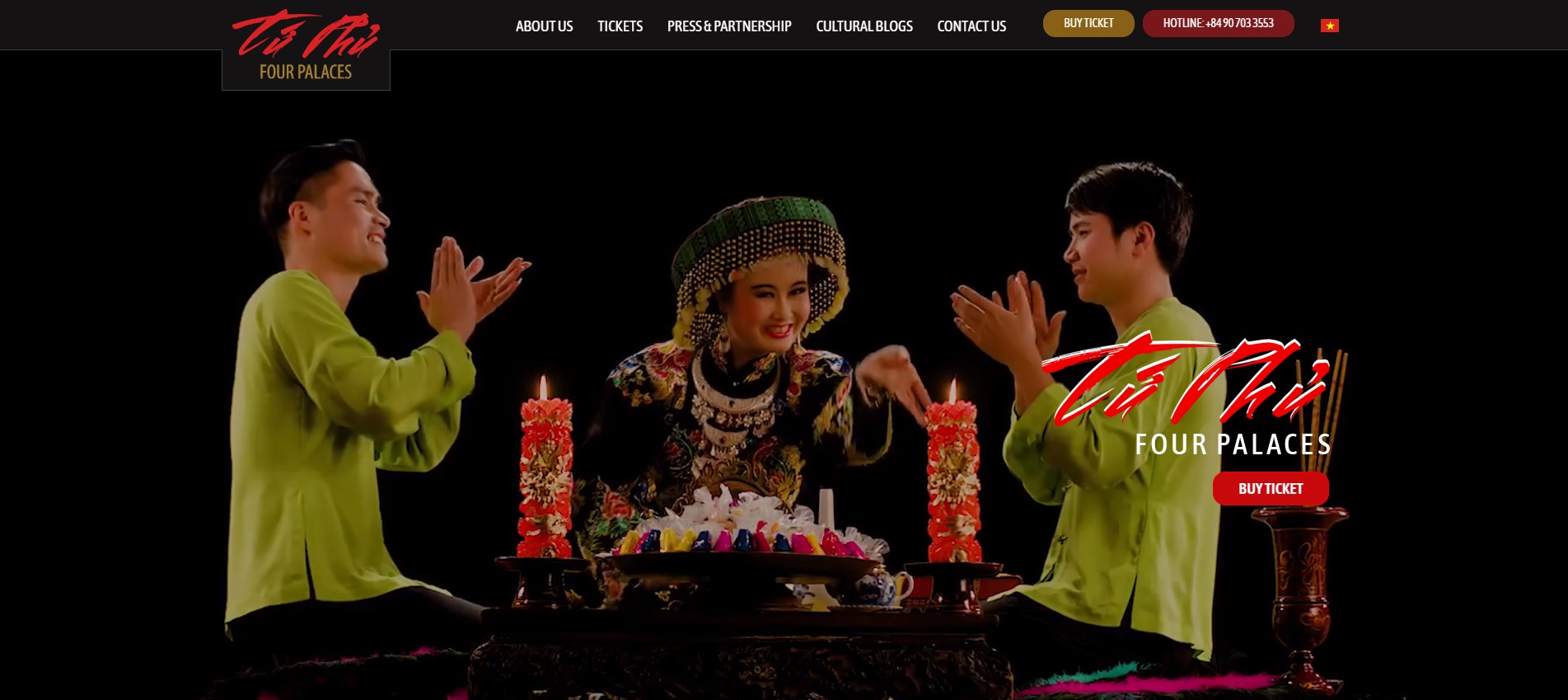 View Tứ Phủ - Four Palaces's images on CB/I Digital Case Study Page of Platform Development Service.