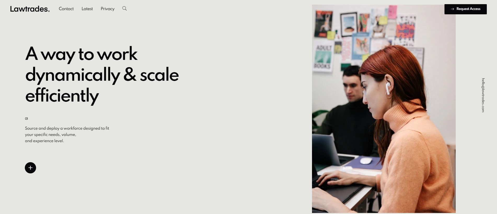 View Law Trades's images on CB/I Digital Case Study Page of Platform Development Service.