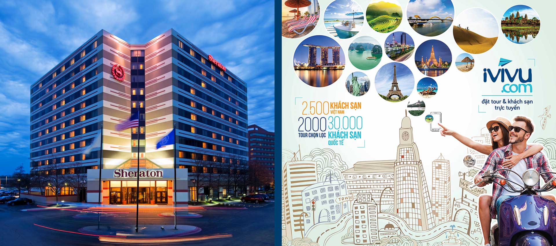 View iVIVU's images on CB/I Digital Case Study Page of Platform Development Service.